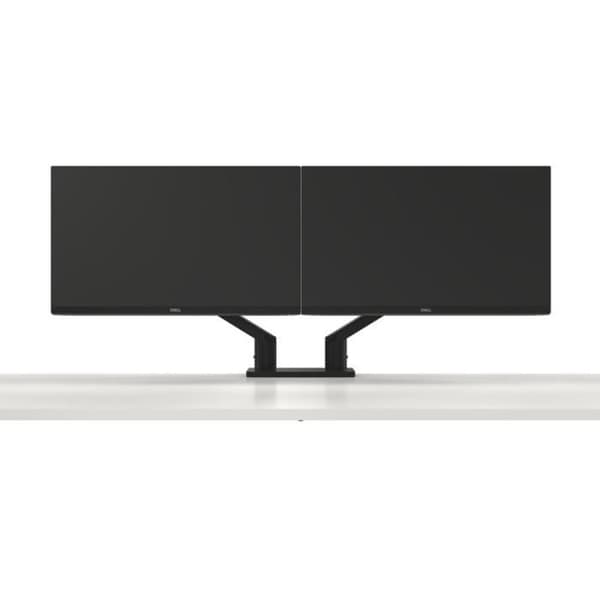 Dubbel Monitorarm - DELL - MDA20 - För Skärmar 19''-27'' - Bordsmontering - Svart