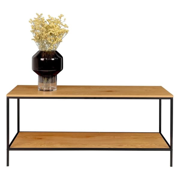 TV-bänk, Vita, 100x36x45 cm, Natur