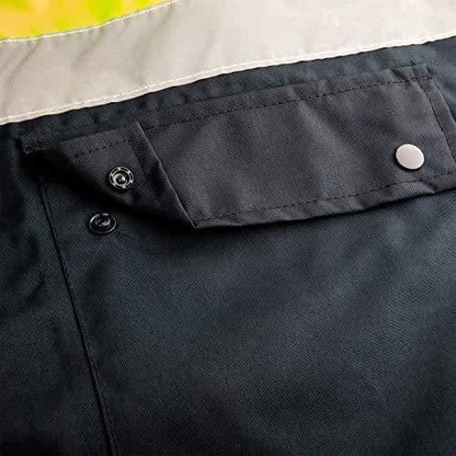 Neo Tools Hi-Vision Arbetsjacka Med Mikrofleece Gul L/52 Polyester Oxford Innersidan Behandlad Med Fleece Vattentät Och Vindbeständig ISO 20