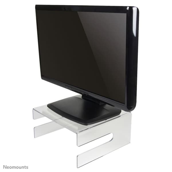 Stöd för monitor - NEWSTAR - NSMONITOR50 - Transparent - 25 kg - 5 års garanti