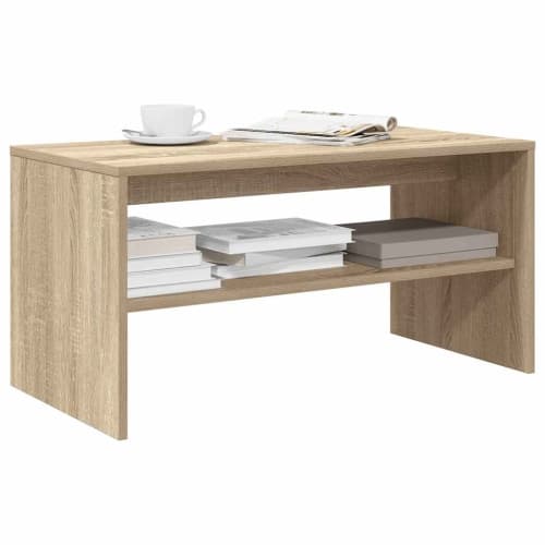 Tv-bänk sonoma-ek 80x40x40 cm konstruerat trä