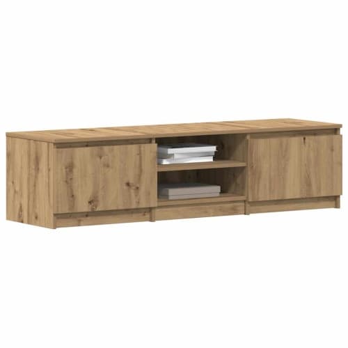 Tv-bänk artisan ek 140x40x36 cm konstruerat trä