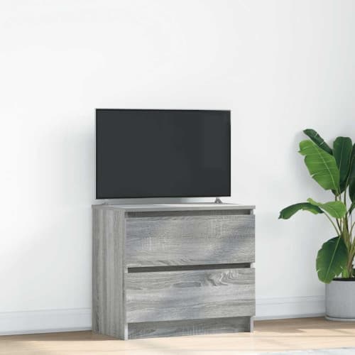 TV-bänk grå sonoma 60x35x54 cm konstruerat trä
