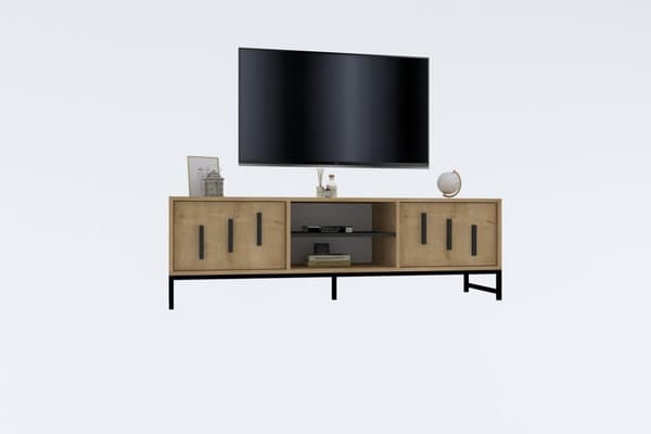 TV-bänk, 160 x 50 x 40 cm, brun