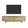 Miniatyrbild 5 av 9: TV-bänk med lådor, 160x45,1x35,5 cm, brun