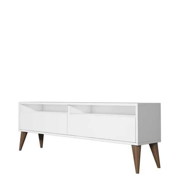 TV-bänk, 150 x 30 x 50 cm, Vit
