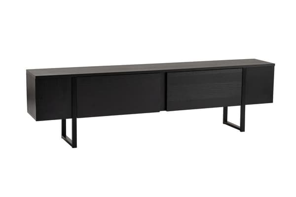 TV stativ, Serenity, 180x50x29,5 cm, Sort
