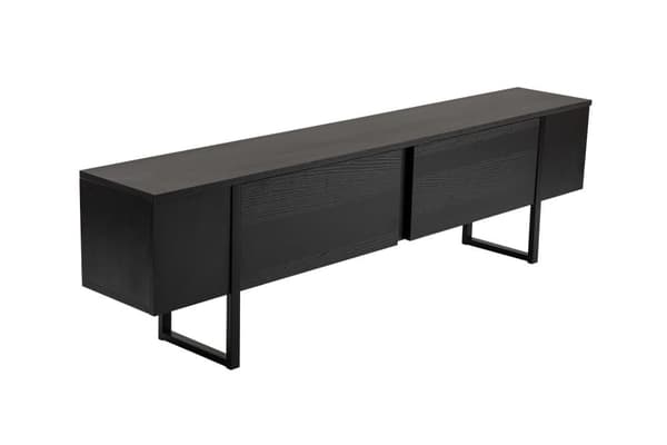TV stativ, Serenity, 180x50x29,5 cm, Sort