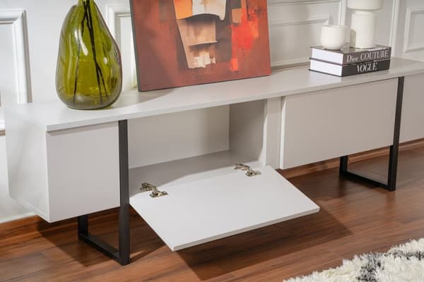 TV-taso, Serenity, 180x50x29,5 cm, harmaa