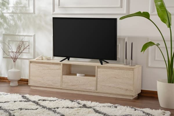 TV stativ, Vanguard Travertine, 160x42x29,5 cm