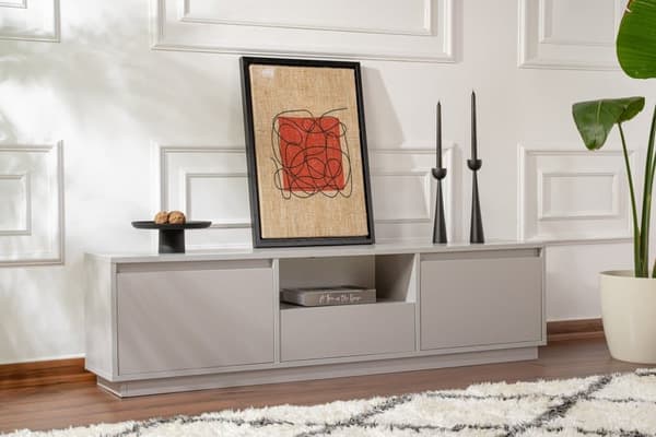 TV stativ, Vanguard, 160x42x29,5 cm, Grå