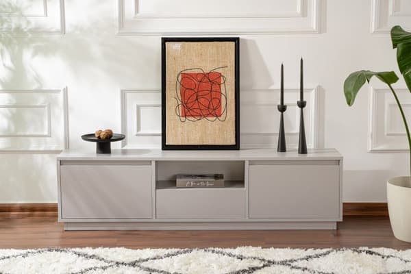 TV stativ, Vanguard, 160x42x29,5 cm, Grå