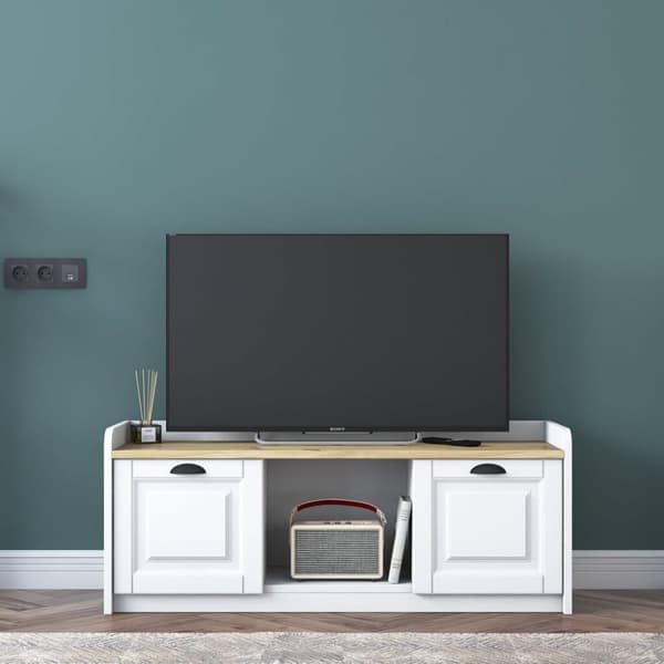 Tv-møbel Asir, 120x45x40 cm, hvid