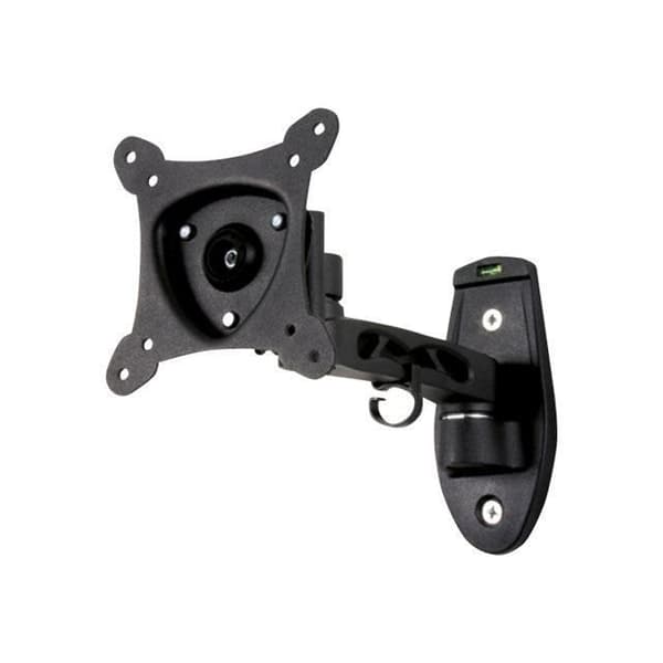 Platt stöd - BTECH - BTV113 - Kapacitet 15 kg - Skärm upp till 23 tum - VESA 75x75/100x100 Svart