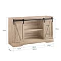 Miniatyrbillede 3 af 9: Åbent Skab, FSB60-E, 120x40x70 cm, Eg