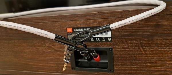 Audioquest SLIP-DB 14/2 Centerhögtalarkablar LÄNGD 1,0 m