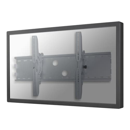 Neomounts PLASMA-W200 fäste - lutning - för platt panel - silver Svart