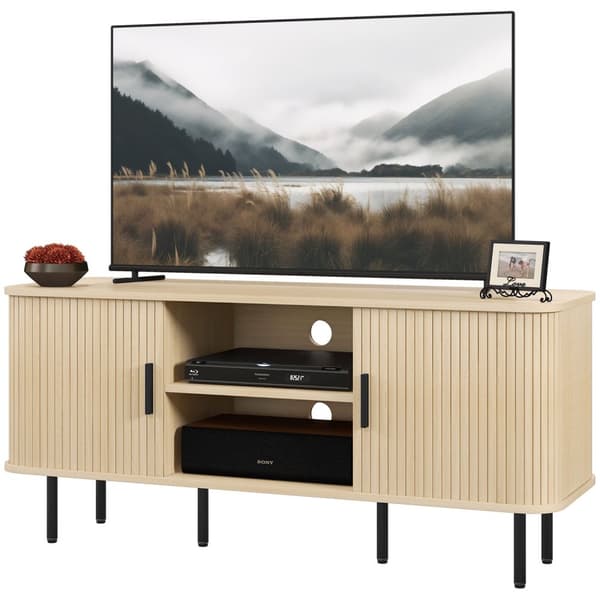 Rootz TV -kabinet - Medieenhed - Underholdningsstand - Rumbesparende design - 120 cm x 40 cm x 55 cm