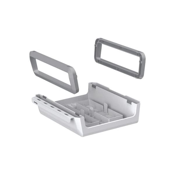 Stöd Monitor - Fellowes - Breyta - Vit - 3 Höjdjusteringar - Ergonomisk