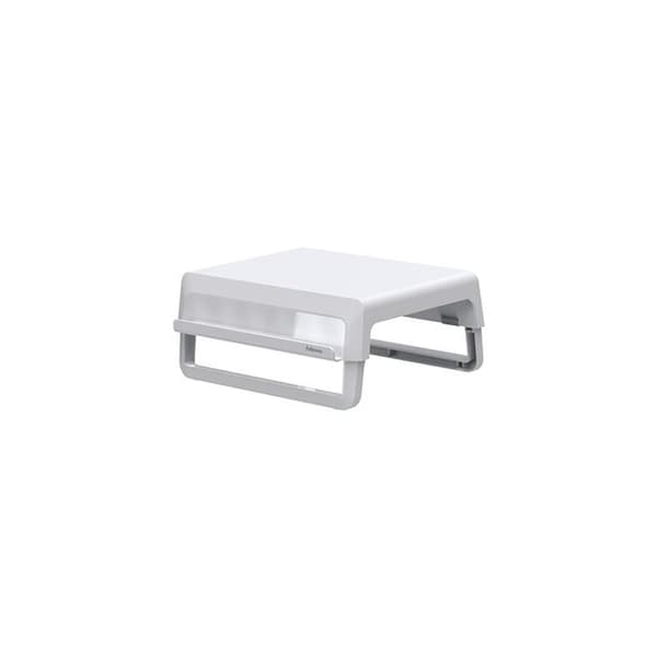 Stöd Monitor - Fellowes - Breyta - Vit - 3 Höjdjusteringar - Ergonomisk Grå, Vit