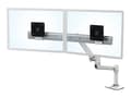 Miniatyrbild 2 av 3: Bildskärmsstöd - Ergotron - LX Desk Dual Direct Arm - Vit - Upp till 32 tum - Komplett monteringssats