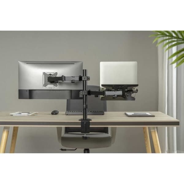 DIGITUS UNIVERSAL MONITORSTÄLL MED BÄRBARHÅLLARE