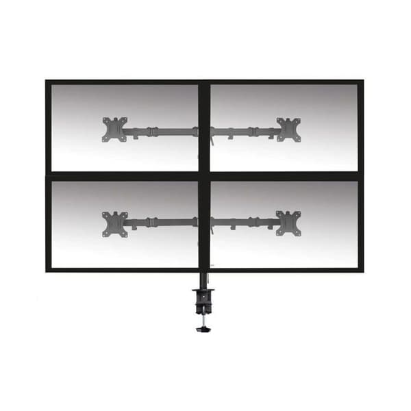 Skärmstöd - Act skärmfäste - EW1514 - AC8304 plattskärmsstöd för skrivbord 81,3 cm (32") Klämma/bult Svart