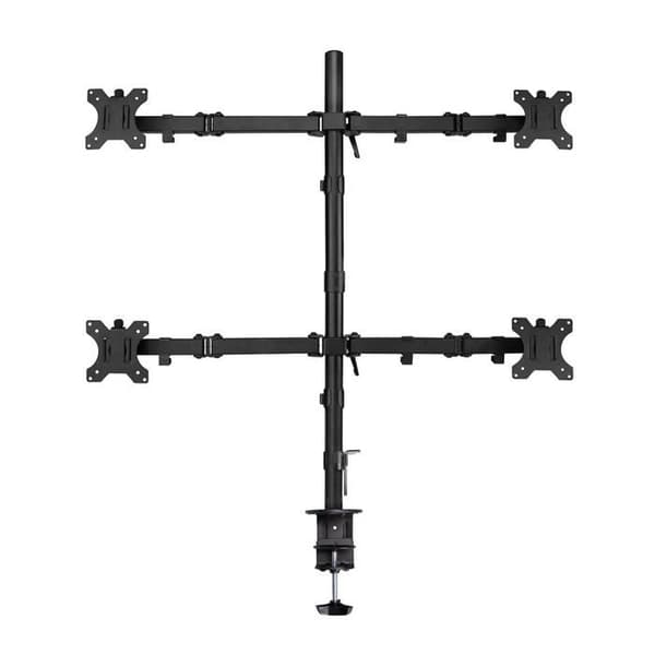 Skärmstöd - Act skärmfäste - EW1514 - AC8304 plattskärmsstöd för skrivbord 81,3 cm (32") Klämma/bult Svart Svart