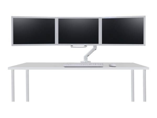 Monteringssats - Ergotron - Bildskärm - Vit - 3 x 61 cm - 4,63 kg max - 100 x 100 VESA