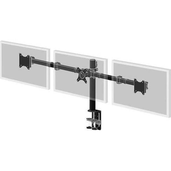 Skrivbordsfäste för bildskärm - IIYAMA - 3 skärmar - 68,6 cm - 30 kg Max - Svart