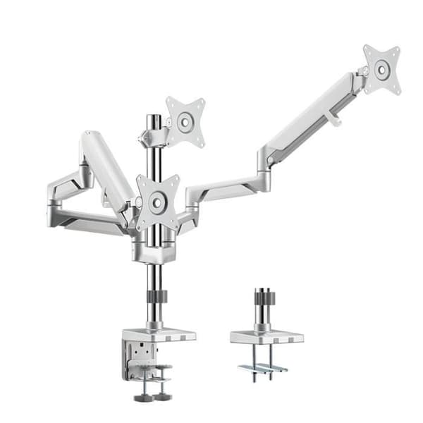 LOGILINK BP0090 PLATSKÄRMMONTAGE FÖR SKRIVBORD 68,6 CM (27'') KLÄMMA Silver