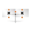 Miniatyrbild 3 av 4: Stöd för 2 skärmar - DURABLE - 508523 - Justerbar - VESA 21-27" - Rotera 360°
