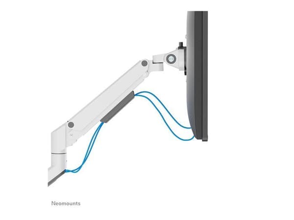 Neomounts DS70-250WH1 1-delad bildskärmsbordsfäste 17" (17) - 35" (35) Vit Tiltbar, rörlig, justerbar
