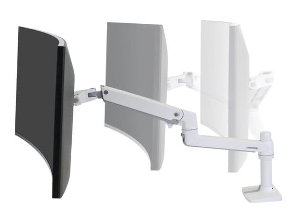 Monitorarm - ERGOTRON - LX - Aluminium - Klämmontering - Skärm upp till 34 tum