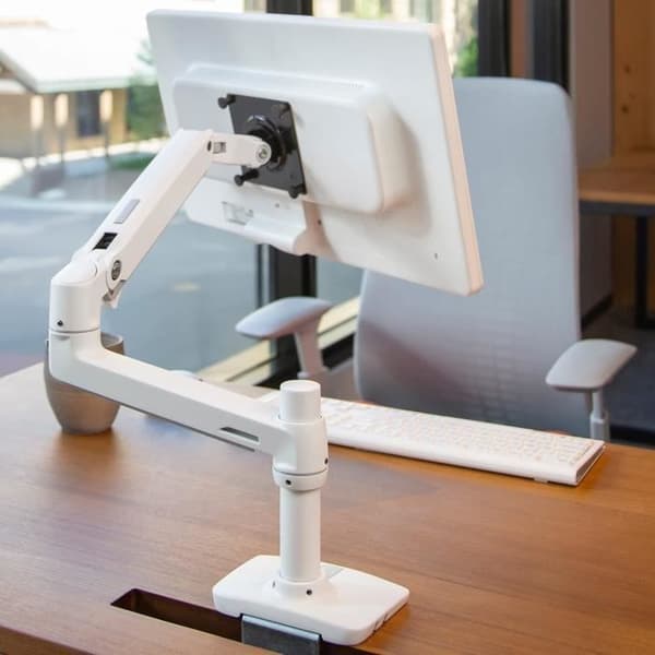 Monitorarm - ERGOTRON - LX - Aluminium - Klämmontering - Skärm upp till 34 tum