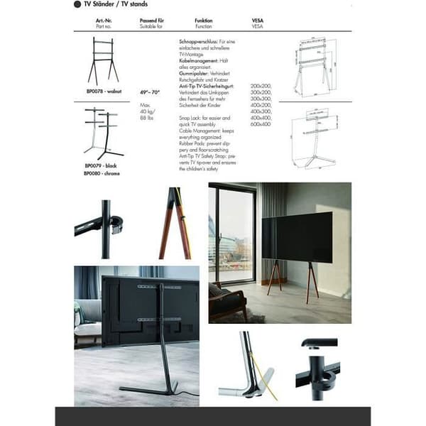 LogiLink BP0077 Dual Desk Mount för 13-27" skärm, Arm 342mm Svart 3102