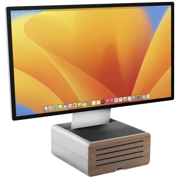Laptopställ - TOLV SÖDER - HiRise Pro - Justerbar i höjdled - Stål - Integrerad förvaring