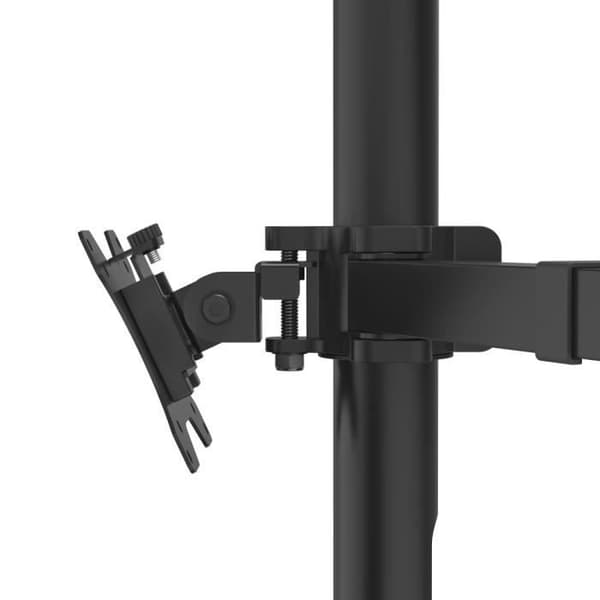 SKÄRMMONTAGE, 3 SKÄRMAR, JUSTERING HÖJD, SWIVEL-TILT, 13'' - 27'' H