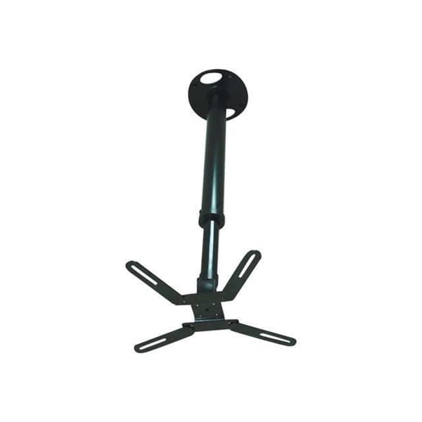 Takfäste - LINDY - LCD-skärm / projektor - Justerbar 64,5-104 cm - VESA 75x75/100x100 - Svart