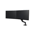 Miniatyrbild 3 av 3: Monteringsstöd - ERGOTRON - LX Pro - För 2 skärmar upp till 27" - Svart - Justerbar höjd 33 cm