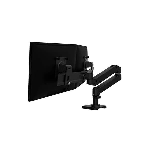 Monteringsstöd - ERGOTRON - LX Pro - För 2 skärmar upp till 27" - Svart - Justerbar höjd 33 cm