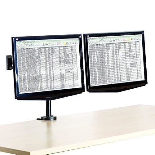 Fellowes Professional Series Skärmhållare - Dual Monitor - Svart