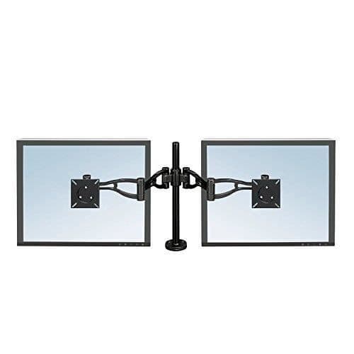Fellowes Professional Series Skärmhållare - Dual Monitor - Svart
