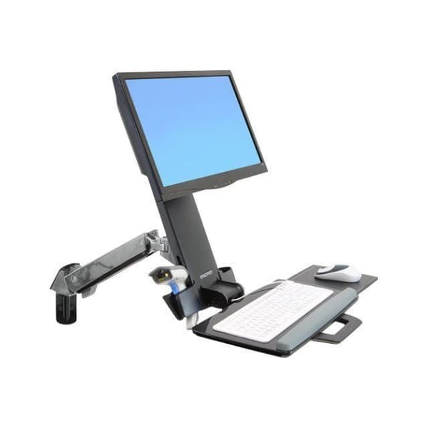 ERGOTRON - StyleView - Multi-Element Mount - Polerad aluminium - 24 tum - Justerbar höjd