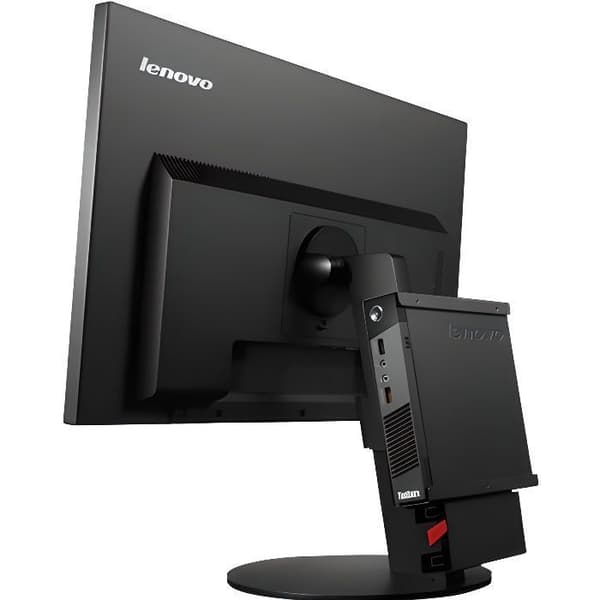 Skärmmonteringsstöd - LENOVO - Tiny Clamp Bracket - Svart - Kompatibel med ThinkCentre M715q, M900, M92