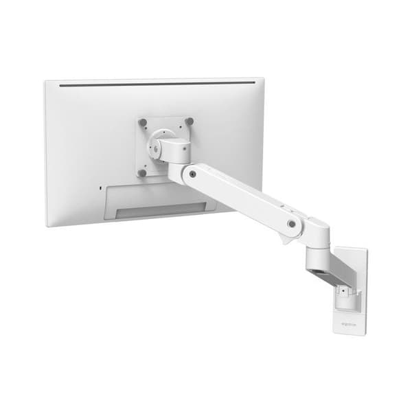 Support Mural - ERGOTRON - Enkel LX Pro Premium - Skärmar upp till 34 Tum - 10 kg - Vit Vit