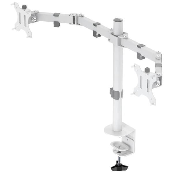 Stativ för skärm - DELTACO GAMING - GAM-040-W - Rotationsbar - Nejerbar - För 2 skärmar upp till 32''