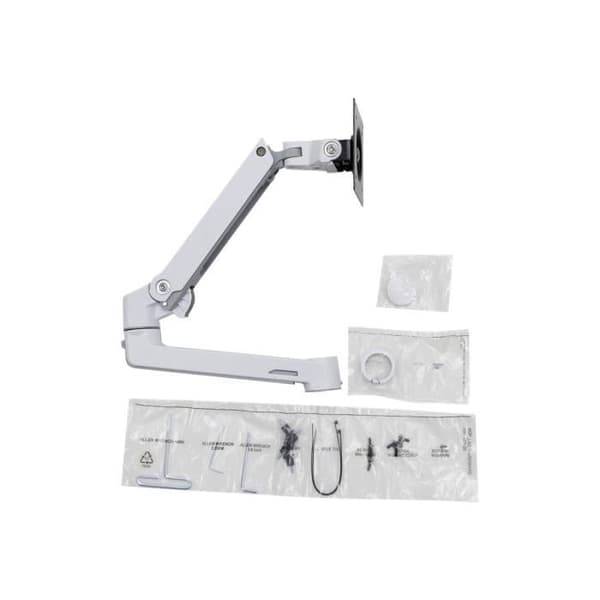 Skärmstödarm - Ergotron - Bildskärm - Vit - 11,34 kg Max - 1 skärm stöds