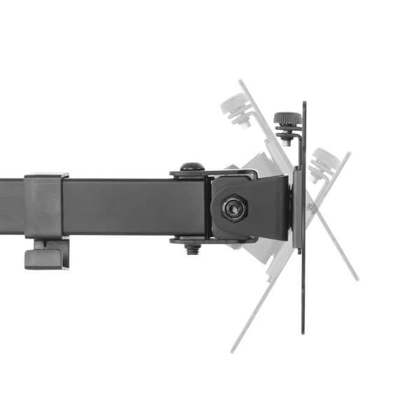 Skrivbordsfäste för 2 LCD-skärmar 17-32" 2x8kg (max 16kg)