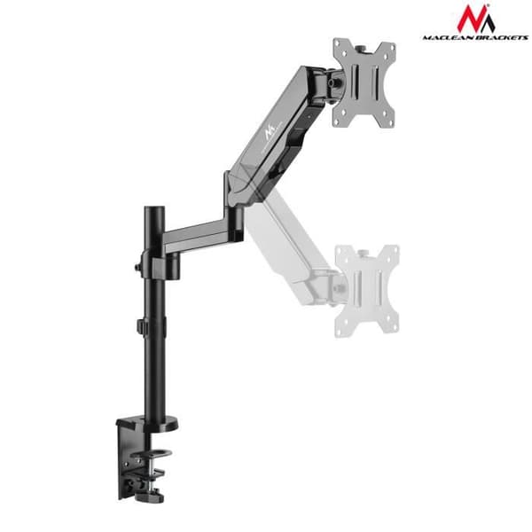 17"-32" 8 kg Dual Arm Monitor Stand med gasfjäder MC-775